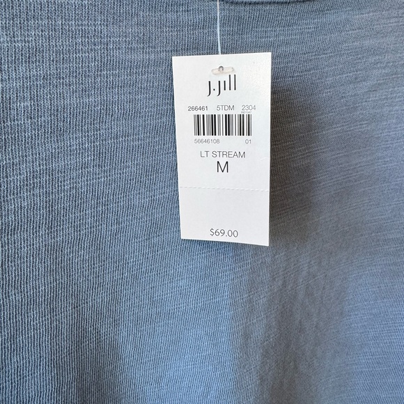 J. Jill Light Blue Women's Blouse - Picture 3 of 3